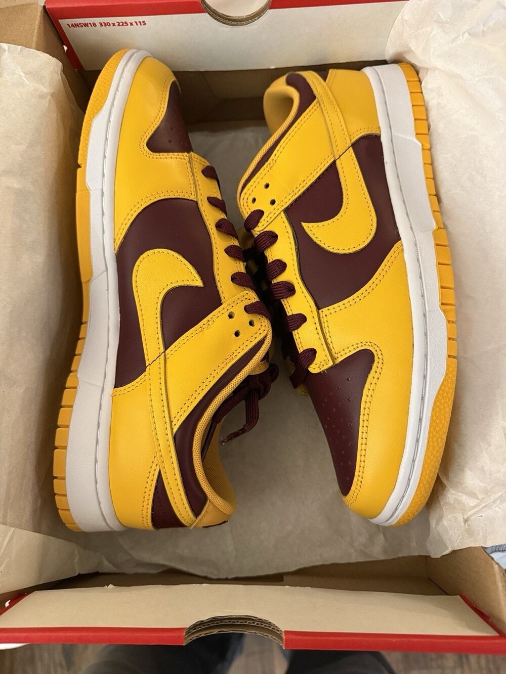 Size 9.5 - Nike Dunk Low Retro Arizona State Sun Devils 2022
